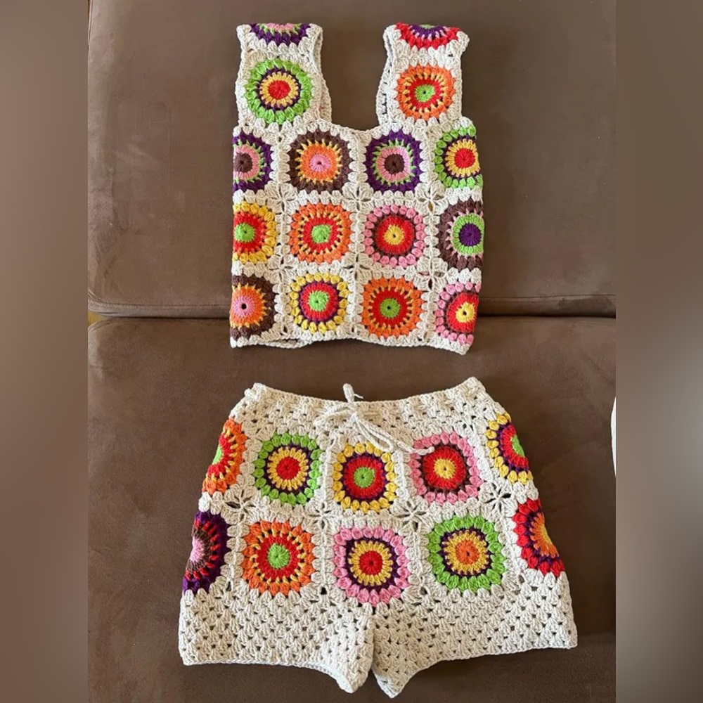 Colorful Crochet Set